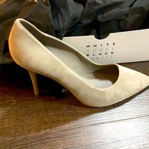 WHBM Suede Heels